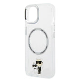 Karl Lagerfeld KLHMP14MHNKCIT iPhone 14 Plus 6.7" hardcase transparent Iconic Karl&Choupette Magsafe