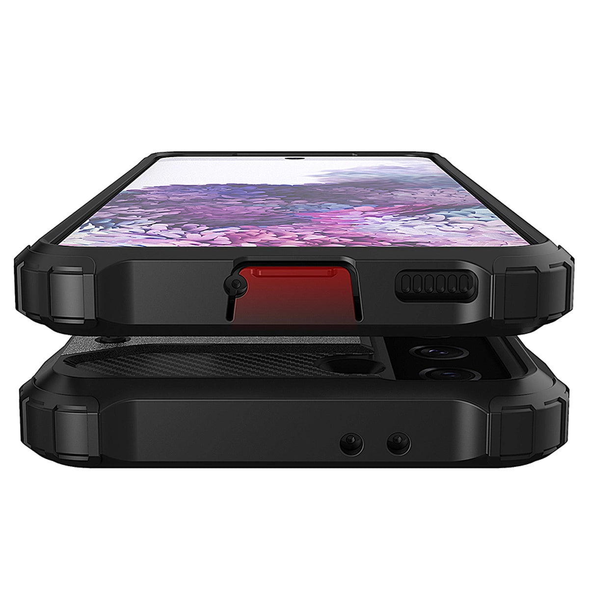 Hybrid Armor-hylster til Samsung Galaxy S23+ pansret hybridhylster sort