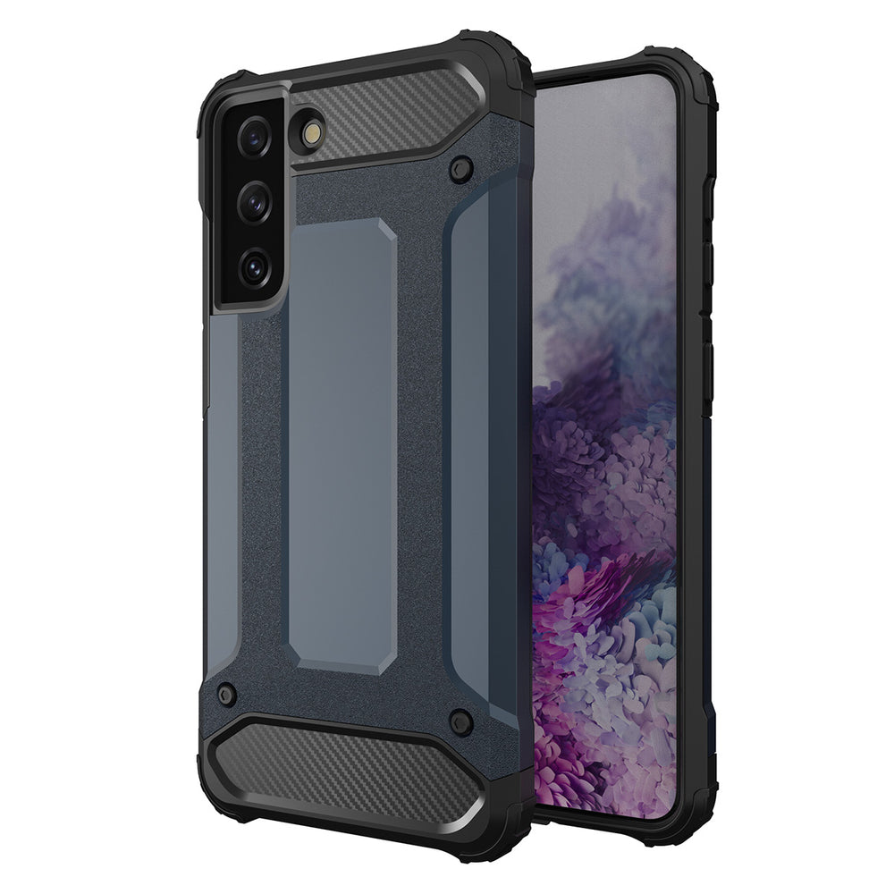 Hybrid Armor case til Samsung Galaxy S23+ pansret hybrid cover blå
