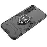 Wozinsky Ring Armor case til Samsung Galaxy S23 pansret cover magnetisk holder ring sort