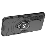 Wozinsky Ring Armor case til Samsung Galaxy S23 pansret cover magnetisk holder ring sort