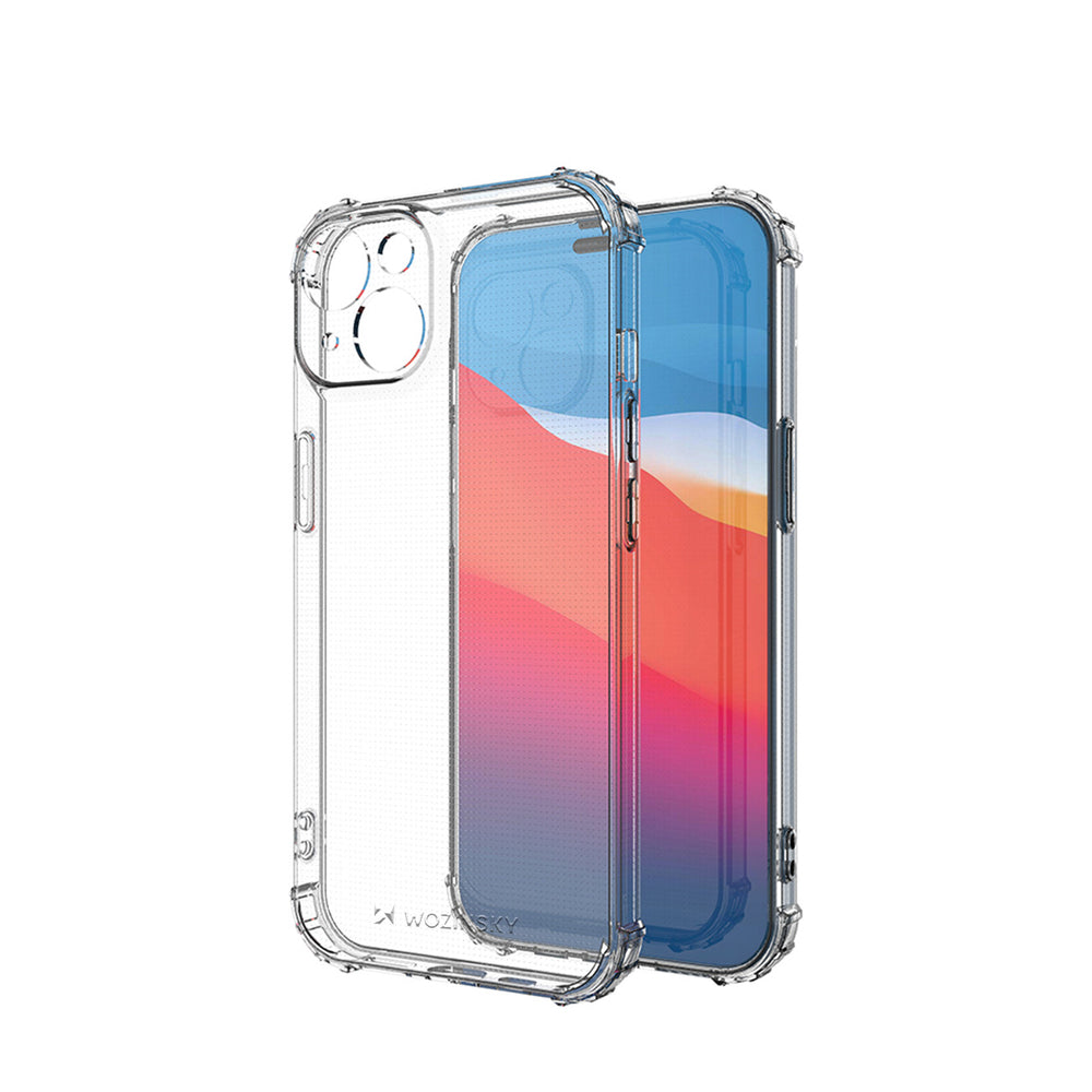 Wozinsky Anti Shock-foder for iPhone 14 Plus gennemsigtigt gennemsigtigt fodtøj