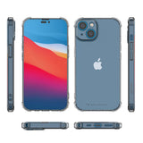 Wozinsky Anti Shock-foder for iPhone 14 Plus gennemsigtigt gennemsigtigt fodtøj