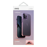 Uniq Combat Duo case for iPhone 14 Pro Max - lilac and pink