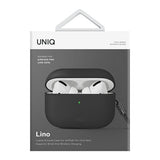 Uniq-hylster til Lino AirPods Pro 2 gen Silicone grå/ash grå