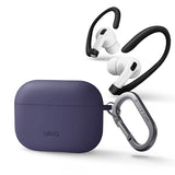 Uniq Nexo case for AirPods Pro 2 + ear hooks - purple
