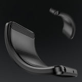 Carbon Case til Realme 10 5G / Realme 9i 5G Fleksibel Silicone Carbon Cover sort