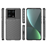 Thunder Case til Xiaomi 13 Pro silikone rustningskasse sort