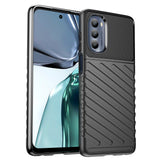 Thunder Case til Motorola Moto G62 5G silikone rustning case sort
