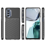 Thunder Case til Motorola Moto G62 5G silikone rustning case sort