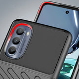 Thunder Case til Motorola Moto G62 5G silikone rustning case sort