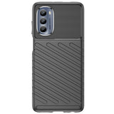 Thunder Case til Motorola Moto G62 5G silikone rustning case sort