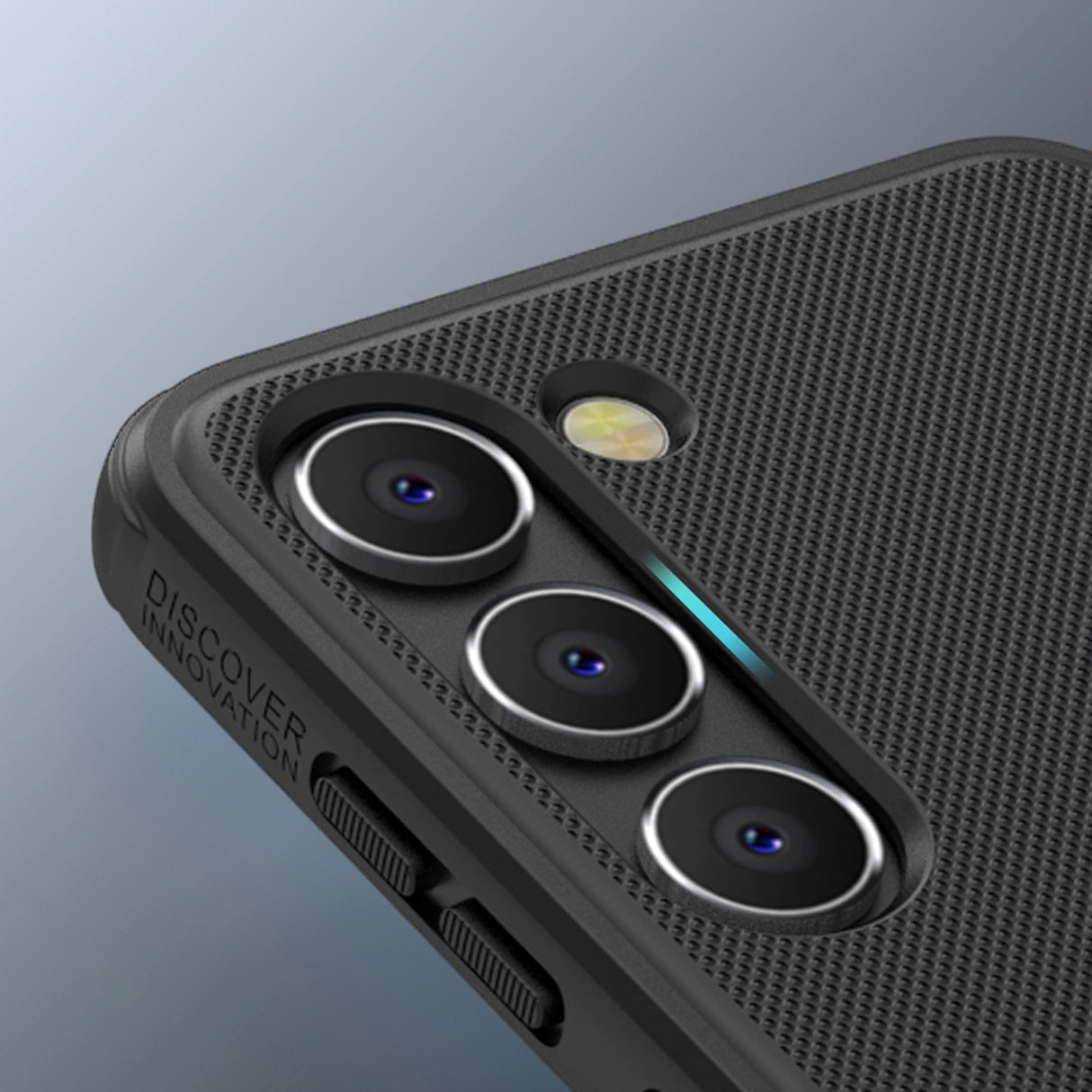 Nillkin Super Frosted Shield Pro-kasse til Samsung Galaxy S23+ pansret cover + telefonstativ rød