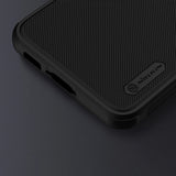 Nillkin Super Frosted Shield Pro-kasse til Samsung Galaxy S23+ pansret cover + telefonstativ rød