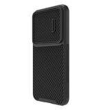 Nillkin Syntetisk Fiber S Case til Samsung Galaxy S23+, kamera cover, sort
