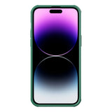 Nillkin CamShield S Case iPhone 14 Pro Max Armored Cover Camera Protector Grøn