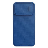 Nillkin CamShield S Case iPhone 14 Pro Max Armored Cover Camera Protector Blå