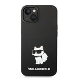 Karl Lagerfeld KLHMP14MSNCHBCK iPhone 14 Plus 6.7" hardcase black/black Silicone Choupette MagSafe