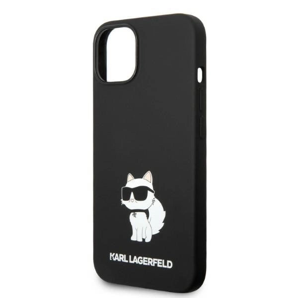 Karl Lagerfeld KLHMP14MSNCHBCK iPhone 14 Plus 6.7" hardcase black/black Silicone Choupette MagSafe