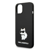 Karl Lagerfeld KLHMP14MSNCHBCK iPhone 14 Plus 6.7" hardcase black/black Silicone Choupette MagSafe
