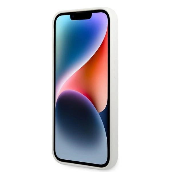 Karl Lagerfeld KLHMP14XSNCHBCH iPhone 14 Pro Max 6.7" hardcase white/white Silicone Choupette MagSafe