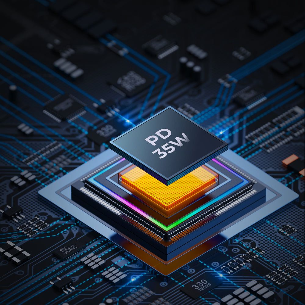 Joyroom biloplader 70W med 3 porte: USB, 2 x USB C sort (JR-CL26)