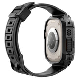Spigen Rugged Armor Pro Apple Watch Ultra (49mm) Strap Case - Black