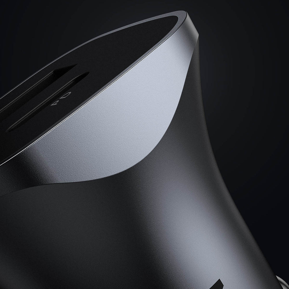 Ugreen CD130 USB-A / USB-C 30W Biloplader - Grå