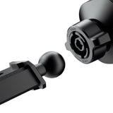 Dudao magnetisk biltelefonholder med teleskoparm sort (F6Max)