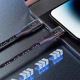 Dudao L22C USB-C - USB-C kabel 120W 1m - grå