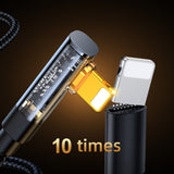Joyroom Gaming Cable S-CL020A6 Lightning (angled) / USB-C (straight) 20W 1.2 m - black