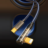 Joyroom Gaming Cable S-CL020A6 Lightning (angled) / USB-C (straight) 20W 1.2 m - black