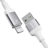 Joyroom Extraordinary Series A10 USB-A / Lightning 2.4A kabel 1,2 m - hvid