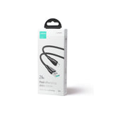 Joyroom Surpass Series A11 USB-A / Lightning 2.4A kabel 2 m - sort