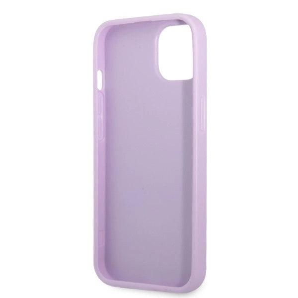 Guess GUHCP13SPS4MU iPhone 13 mini 5.4" purple/purple hardcase Saffiano 4G Small Metal Logo