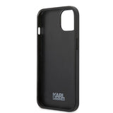 Karl Lagerfeld KLHCP13LPMNIKBK iPhone 13 Pro / 13 6.1" hardcase black/black Monogram Ikonik Patch