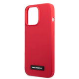 Karl Lagerfeld KLHCP13LSLMP1R iPhone 13 Pro / 13 6.1" hardcase red/red Silicone Plaque