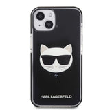 Karl Lagerfeld KLHCP13MTPECK iPhone 13 6.1" hardcase black/black Choupette Head
