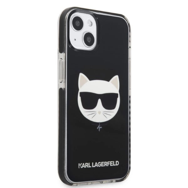 Karl Lagerfeld KLHCP13STPECK iPhone 13 mini 5.4" hardcase black/black Choupette Head