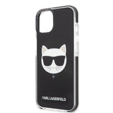 Karl Lagerfeld KLHCP13STPECK iPhone 13 mini 5.4" hardcase black/black Choupette Head