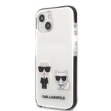Karl Lagerfeld KLHCP13STPEKCW iPhone 13 mini 5.4" hardcase white/white Karl&Choupette