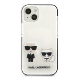 Karl Lagerfeld KLHCP13STPEKCW iPhone 13 mini 5.4" hardcase white/white Karl&Choupette