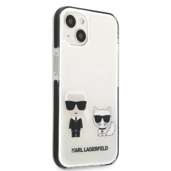 Karl Lagerfeld KLHCP13STPEKCW iPhone 13 mini 5.4" hardcase white/white Karl&Choupette