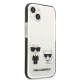 Karl Lagerfeld KLHCP13STPEKCW iPhone 13 mini 5.4" hardcase white/white Karl&Choupette
