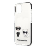 Karl Lagerfeld KLHCP13STPEKCW iPhone 13 mini 5.4" hardcase white/white Karl&Choupette