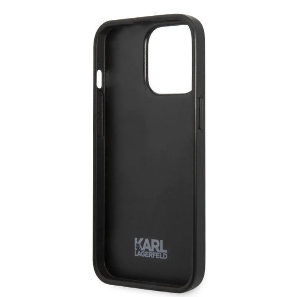 Karl Lagerfeld KLHCP13XPMNIKBL iPhone 13 Pro Max 6.7" hardcase blue/blue Monogram Ikonik Patch