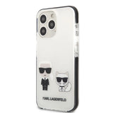 Karl Lagerfeld KLHCP13XTPEKCW iPhone 13 Pro Max 6.7" hardcase white/white Karl&Choupette
