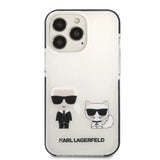 Karl Lagerfeld KLHCP13XTPEKCW iPhone 13 Pro Max 6.7" hardcase white/white Karl&Choupette