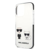 Karl Lagerfeld KLHCP13XTPEKCW iPhone 13 Pro Max 6.7" hardcase white/white Karl&Choupette