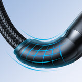 Joyroom Surpass Series A11 USB-A / USB-C 3A kabel 0,25 m - sort